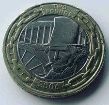 Coin £2 Pound Isambard