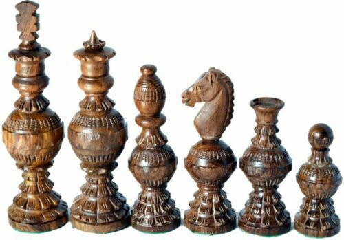 Chess set hand carved - chess,