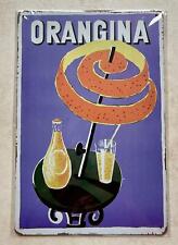 ORANGINA DRINK METAL SIGN BAR