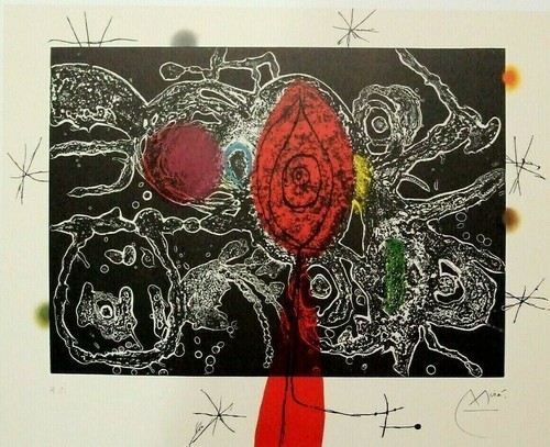 Joan miro mounted - joan,