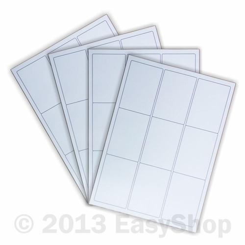 White inkjet laser - a4, sheets