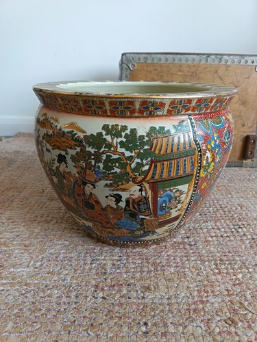 Vintage chinese fish - fish, bowl