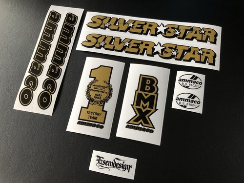 Ammaco silver star - ammaco, decal
