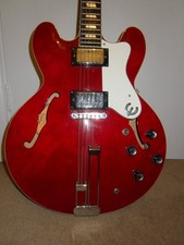 Epiphone Riviera Cherry Red 1994 Peerless Factory