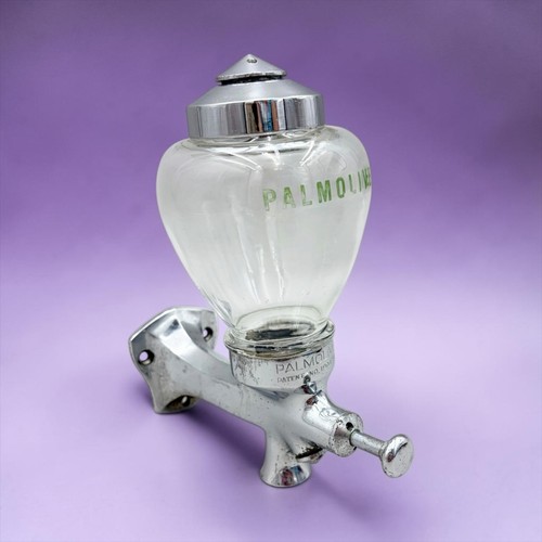 Antique palmolive glass - glass, &