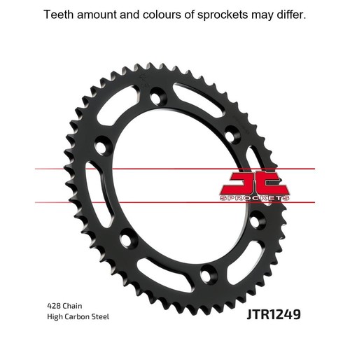 Rear sprocket jtr1249 - jt,
