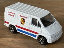 CORGI Mk3 Ford Transit Van Porsche Kremer Racing White c.1:64 Diecast 1990 