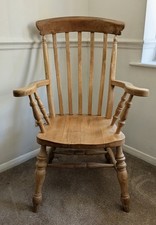 Vintage Pine Armchair -
