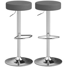 HOMCOM Bar Stools Set of 2