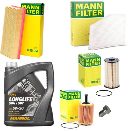 Oil mann filters full - mann,