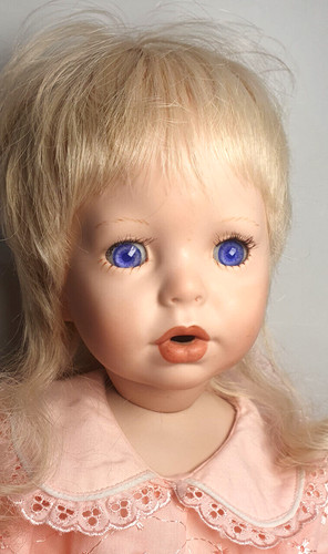 Porcelain doll baby - porcelain, "baby