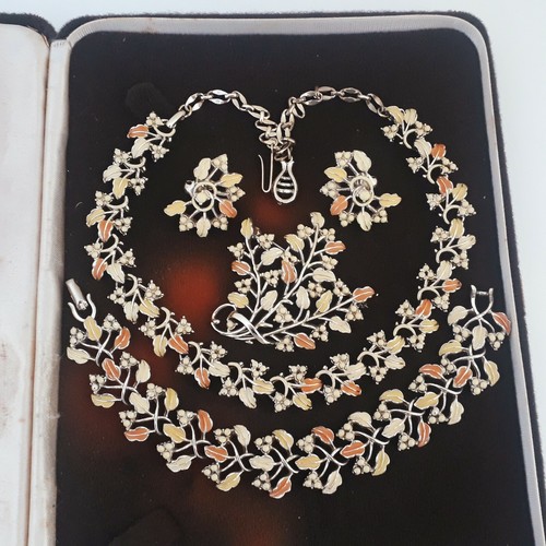 Vintage parure signed - parure,