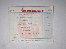 Elton John Ticket Nik Kershaw
