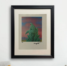 Rene Magritte Hand-Signed