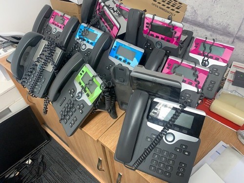 Office telephone system - telephone,