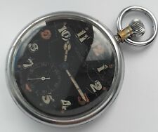 SWISS MADE JAEGER LECOULTRE MEN'S POCKET WIND UP POCKET ANTIQUE WATCH.