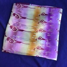 New Claire Neuville Movitex Vintage Multicoloured Scarf 100% Polyester