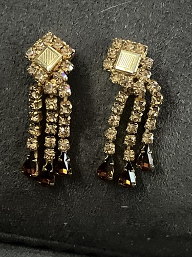 Vintage earrings waterfall - vintage,