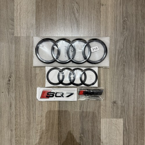 Audi sq7 gloss black badge - ,