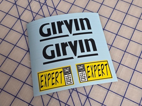 Sticker decal set fits - sticker, girvin