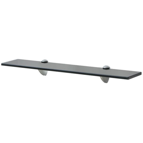 Floating glass shelf 60x10cm