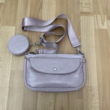 Women’s Pink PVC Small Handbag By Jeff & Co