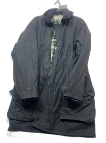 Antartex navy waxed - navy, cotton