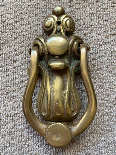 Reclaimed vintage brass door - reclaimed,