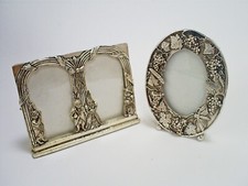 2X VINTAGE SILVER SCENES