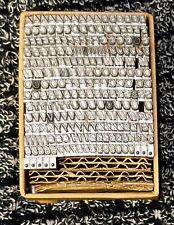 10pt Univers Caps Font Metal