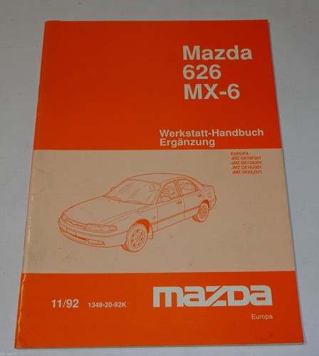 Workshop manual mazda 626 - manual, /