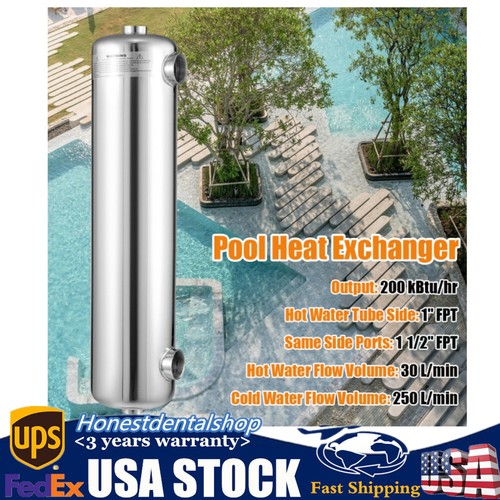 Swimming pool heat exchanger - swimming,