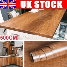 5m x40cm Walnut Wood Grain