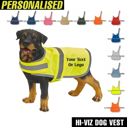 Custom vis dog - hi-vis,
