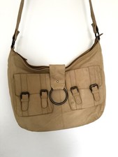 Red Herring Debenhams Tan Leather Satchel Shoulder Bag