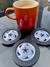 Alloy Wheel Style Coaster