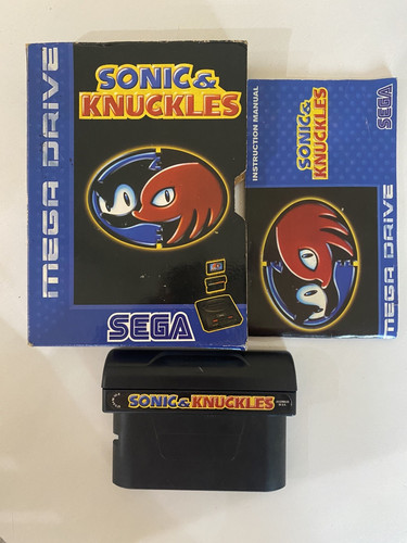 Sonic knuckles sega mega - &,
