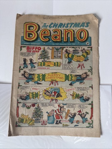 Beano comic 1327 december - comic, #1327
