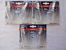 6xOSRAM 40w Bayonet B22 BC