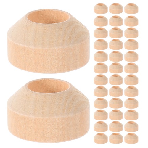 100 pcs unfinished - pcs, wooden