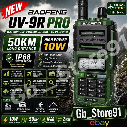 Baofeng pro waterproof - baofeng, uv-9r