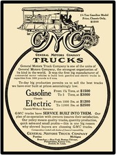 Vintage GMC Trucks New Metal