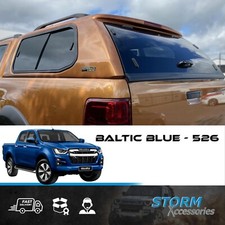 ISUZU D-MAX DCAB 2021-2023 RIDGEBACK S-SERIES HARDTOP CANOPY IN BALTIC BLUE 526