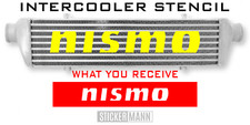 1 x NISSAN GTR NISMO UNIVERSAL STICKER INTERCOOLER STENCIL