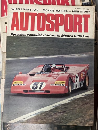 Autosport magazine april - magazine, 29