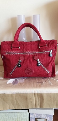 Lovely medium kipling red tote - lovely,