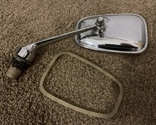 Desmo Small Head Wing Mirror with Stem. Requires Glass.