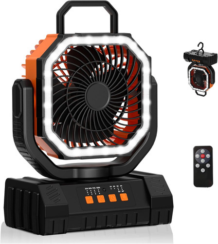 20000mah camping fan - 20000mah, with