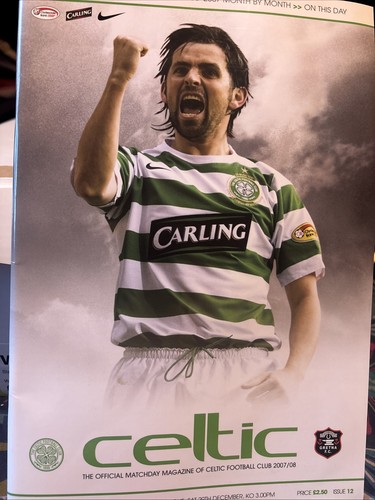 Celtic gretna programme - gretna,