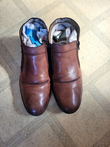 Rieker mens leather distressed - rieker,